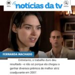 Fernanda Machado Instagram - Mais uma matéria bacana sobre meu trabalho em Paraíso Tropical! Quem aí tá vendo a novela? Me contem por favor onde tá a história da Joana, ela já descobriu a verdade sobre o pai dela? Link da matéria completa no meu stories. Boa semana pra gente! Obrigada @natashasteinassessoria @contrafogos @noticiasdatvoficial #hittingthepress #paraisotropical #maisumamateriabacana