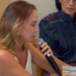 Fernanda Nobre Instagram - Foi um fim de semana intenso. Junto com Manu Zappa organizei a Roda de Mulheres no @prosanacozinha. Foram duas mesas de bate papo com mulheres que admiro para refletirmos sobre o dia Internacional da mulher. Se tem uma coisa que acredito é a troca e escuta entre mulheres. Afetar e ser afetada. Os temas das mesas eram: o que significa a Prisão pela Beleza e a Relação do Tempo para nós mulheres. Foi muito potente, ainda estou reverberando com tudo que foi discutido ali. Obrigada cada uma que estava com a gente. Nosso casting estava muito chique! Vamos fazer mais! 💛