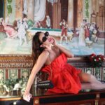 Fernanda Romero Instagram - GRWM for NYE with @mlmoniquelhuillier 🫶🏽❤️ did you know Red is one of the luckiest colors for New Years Eve? in Chinese traditions, standing for loyalty, success and happiness. Red underwear for LOVE It’s new underwear — it has to be new. Also have to wear them inside-out until after midnight and then flip them in the new year. Loved how I styled this dress…. ⁣ .⁣ .⁣ .⁣ .⁣ .⁣ #getreadywithme #grwm #grwmmakeup #happynewyear #happynewyear2024 #fernandaromero🎄 #nye #happynewyearcake #happynewyears #happynewyear❤️ #makeupaddict #makeuplover #makeuptutorial #motd #mua #newyear #preggolife #pregnancyannouncement #pregnancydiary #pregnancyjourney #pregnancylife #pregnantandperfect #pregnantmama #pregnantwoman #sexy #moniquelhuillier #thirdtrimester #reddresslovers♥️