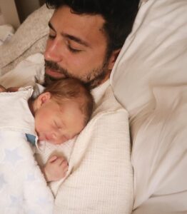 Fernanda Romero Instagram - È arrivato il nostro bambino, il piccolo Alessandro! 👶🏼 🩵Siamo così felici e pieni d'amore. Vi amiamo tanto, Mamma e Papà. We couldn't be happier and more filled with love. Sebastian is ecstatic and embracing his big brother duties. I am still amazed at how our bodies are so magical that we can create life. Feeling blessed and grateful to be a Mama again. 🙌🏼🫶🏽 Llegó nuestro bebé un poco antes de lo esperado y estamos felices. Esto prueba que a veces hay que dejarse llevar y que las cosas menos planificadas son mejores. Dejamos que el universo nos guíe y confiamos en Dios. Este chico es grande y una semana más no sé cómo lo iba a sacar 😂👶🏼 ¡Pero estamos felices! - - - - - - - - - - - - - #Newborn #fernandaromero #Baby #NewbornBaby #BabyLove #BabyBoy #BundleOfJoy #WelcomeToTheWorld #NewParent #Parenthood #BabyLife #BabyPhotography #BabyCuteness #NewFamily #BabyBlessing #sweetbaby