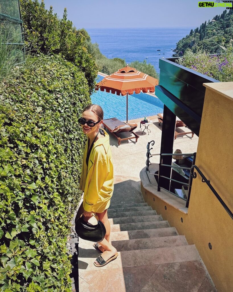 Fiammetta Cicogna Instagram - Portofino remix📀 @belmondhotelsplendido #theartofbelmond
