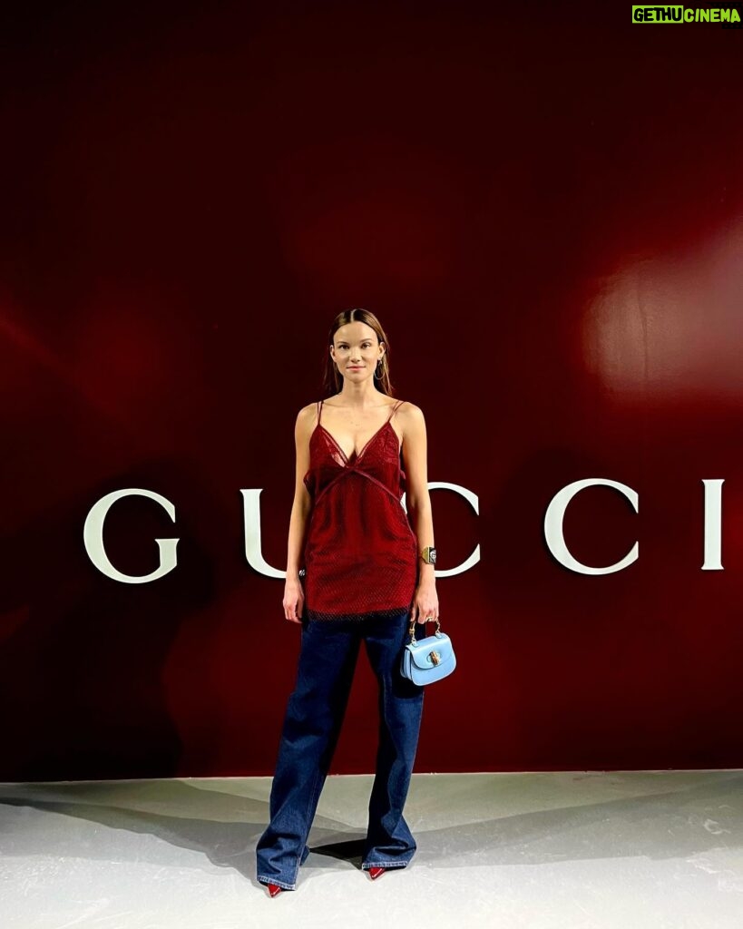 Fiammetta Cicogna Instagram - @gucci e il bello che rimane Grazie @sabatods