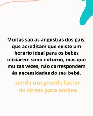 Filipa Maló Franco Instagram - O MEU BEBÉ NÃO ADORMECE NO HORÁRIO ESPERADO, E AGORA?

Muitas são as crenças, de que existe um único horário saudável para os bebés iniciarem sono nocturno, criando frequentemente alguma angústia, pressão e stress nos pais, que na sua impossibilidade - por factores logísticos, familiares, do bebé-, não o conseguem. 

Mas a verdade, é que o sono é cultural, e muitas regras que o constituem, também. Outro factor a pensar, é que o nosso sono acontece por dois processos distintos: processos S (homeostase) e processos C (ritmo circadiano).

🌙O Processo S (homeostase) determina a profundidade e a duração do sono e responde ao aumento da pressão do sono, à medida que passamos tempo acordados.

🌙O Processo C (ritmo circadiano) organiza o nosso dia de acordo com: luminosidade ao longo do dia,  horário em que nos alimentamos, em que praticamos exercício, em que estamos acordados e adormecidos.

🌙 Porém, quando falamos de ritmos biológicos, não podemos esquecer que hoje em dia, as condições ambientais têm-se vindo a alterar naturalmente, com consequências no nosso relógio interno individual, sendo urgente olharmos para as necessidades individuais e reconhecer que nem todos nos encaixamos no padrão e que há espaço para que o sono saudável aconteça de outras formas.

🌙 Para além disso, as dinâmicas familiares, rotinas, horários de família e de trabalho, e as características de todos, têm o seu impacto.

E neste dia importante sobre o sono, queremos sossegar o vosso coração, e mostrar-vos, que a diversidade existe e está tudo bem!

Estes são alguns dados preliminares do nosso estudo sobre o sono dos bebés portugueses que está em desenvolvimento, que mostram que: os dias não são todos iguais, os bebés e famílias têm necessidades diferentes e que existem bebés que se encaixam nos diferentes horários.