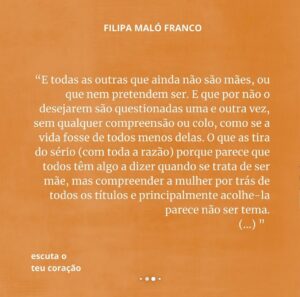 Filipa Maló Franco Instagram - Feliz Dia da Mulher 🌸

* podem ler o texto completo no meu livro “Escuta o Teu Coração”