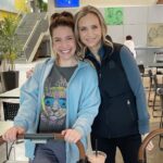 Fiona Gubelmann Instagram - @paigespara is the cutest 🥰 season 7 of @thegooddoctorabc coming soon #thegooddoctor #bts #setlife #parnick
