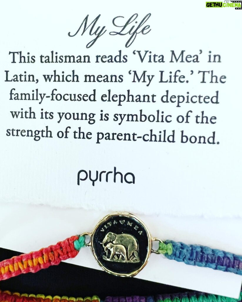Fiona Gubelmann Instagram - Over the past few years I’ve been changing my spending habits so that my purchases reflect my ethos. I like to support small business that are sustainable and ethical and who give back to others. I love @pyrrhajewelry and they’ve partnered with @trevorproject. For each purchase of these beautiful rainbow talisman bracelets, @pyrrhajewelry is donating $100 to @trevorproject 🌈❤️ #pyrrha #pyrrahjewelry #thetrevorproject #equality #loveislove #lgbt