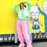 First Summer Uika Instagram – #ウイカ衣装 🏗️

・フリースアノラック/パンツ
→Candy Stripper @candystripper_official 

・ベスト→ANNA SUI NYC @annasuinyc