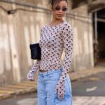 Flora Coquerel Instagram - @marineserre_official 🪐 Photos 1 et 6 @claireguillon Vidéo et photos 2,3,4 et 5 @chloehautierpro Invitation Cc @clotildehairstylist 🫶🏽