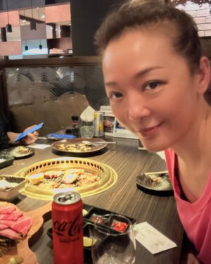 Florence Kwok Instagram - So nice to see u again #bangkok
It’s been such a long time
#wagyu 🥩