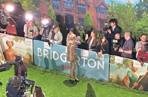 Florence Hunt Instagram - the last few blurry shots from @bridgertonnetflix 🤠🤠