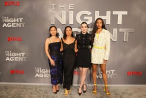 Fola Evans-Akingbola Instagram - Here’s to a fabulous evening. Congrats to the lovely cast & crew of the #thenightagent on #netflix