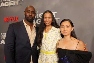 Fola Evans-Akingbola Instagram - Here’s to a fabulous evening. Congrats to the lovely cast & crew of the #thenightagent on #netflix