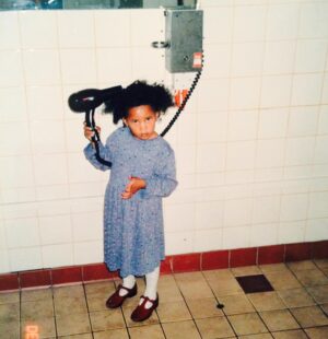 Fola Evans-Akingbola Instagram - Been trying to figure out this hair situation from day