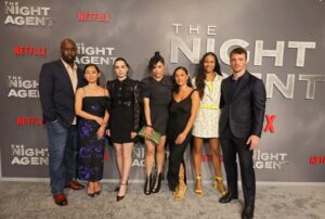 Fola Evans-Akingbola Instagram - Here’s to a fabulous evening. Congrats to the lovely cast & crew of the #thenightagent on #netflix