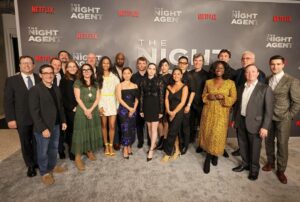 Fola Evans-Akingbola Instagram - Here’s to a fabulous evening. Congrats to the lovely cast & crew of the #thenightagent on #netflix