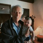 Francesca Eastwood Instagram – Best dad. Best grandfather. ♥️