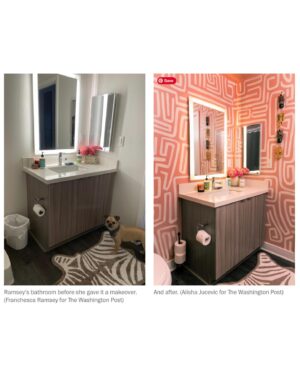 Franchesca Ramsey Instagram - “Every part of this apartment reflects my personality” 🥰🎨💅🏾
-
📸: @alishajucevic for @washingtonpost
