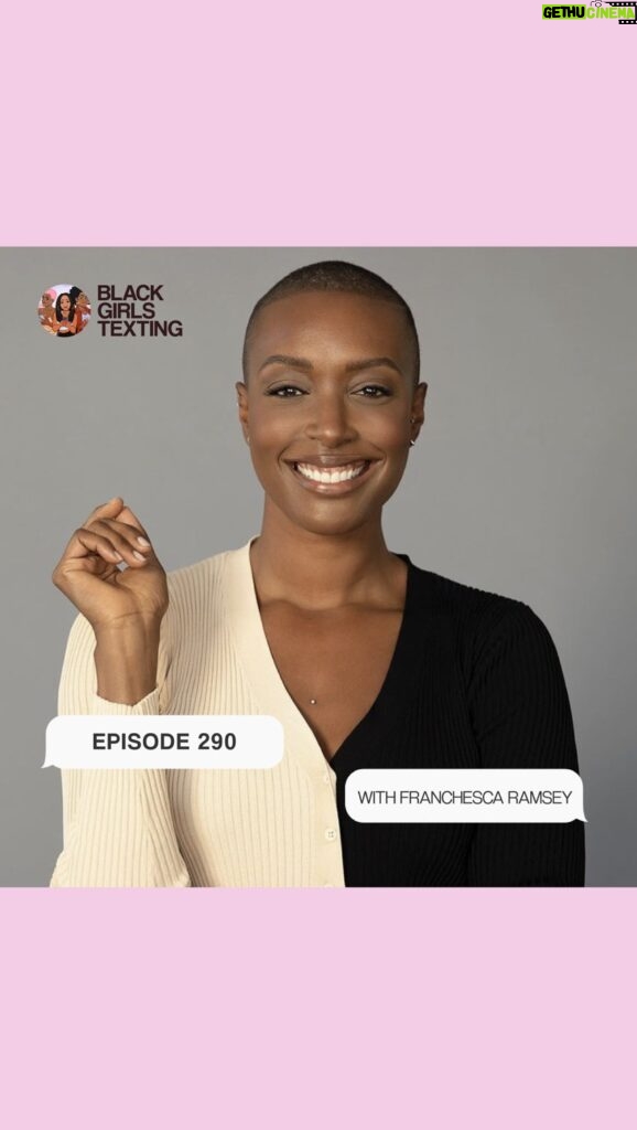 Franchesca Ramsey Instagram - On this week's BGT Franchesca Ramsey @chescaleigh joined the group chat! 📲💭 - Franchesca talked all about her journey from “Sh*t White Girls Say To Black Girls” to now being a podcast host and writer. Listen to the full episode now streaming on all podcast platforms 🎧✨