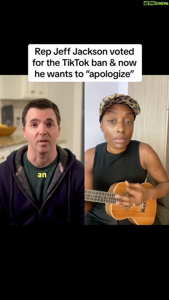 Franchesca Ramsey Instagram - Congressman @jeffjacksonnc voted for the #TikTok ban and now he wants to “apologize” so I decided to help.
