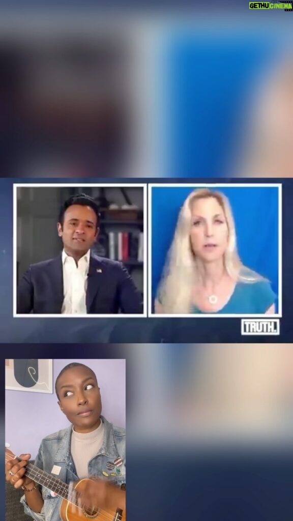 Franchesca Ramsey Instagram - Failed Republican Presidential hopeful Vivek Ramaswamy never thought the leopards would eat his face.
