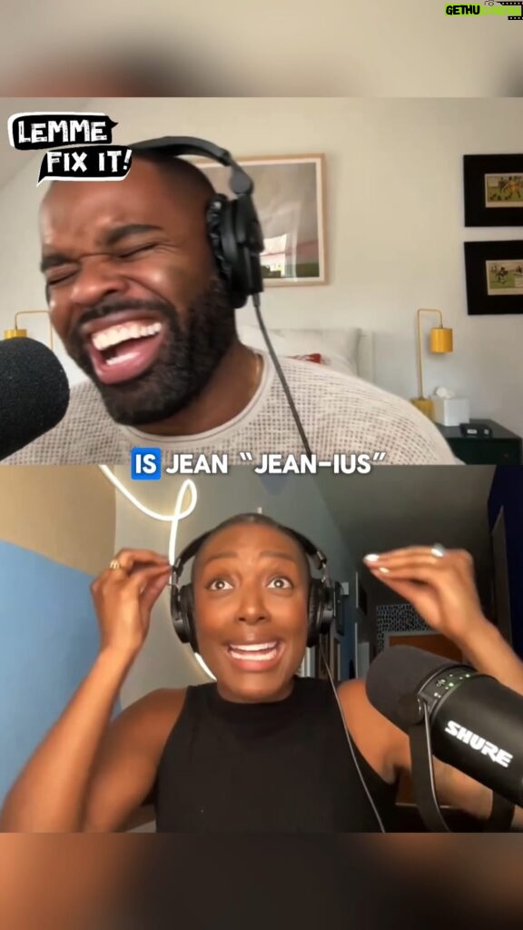 Franchesca Ramsey Instagram - This week on @fixitpod we’re reviewing the ultra wide legs jeans that were all the rage in the 90’s: JNCOs. Any idea what JNCO stands for? Take a guess in the comments! And would you be able to decipher this acronym in the wild? Cause we both agree that JNCO is very hard on the eyes 👀 Tune in as we dive into JNCO’s history and then as usual we each pitch how we’d fix it! - Listen to “JNCOs: Size Matters” wherever you get your favorite podcasts! New episodes of Lemme Fix It every Wednesday!