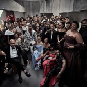 Franchesca Ramsey Instagram - Black excellence at the #VanityFairOscarsParty *swipe   sound on* for a surprise 🫠🤷🏽‍♀️😭