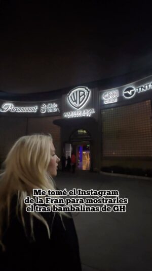 Francisca García-Huidobro Instagram - @vestalugg se tomó mi IG hoy….
Backstage @granhermanocl