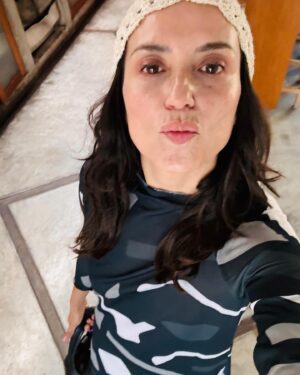 Francisca Gavilán Instagram - Por ti, por mi, por todas las mujeres del mundo. 
Conmemoración 8M 
@g.avilan , hermanita, mamá 🤍💚💜