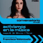 Francisca Valenzuela Instagram - 🚨 ¡MAÑANA! Fran Valenzuela, nuestra @franciscamusic, fundadora/directora de Ruidosa Fest, será parte del panel virtual ‘Activismos en la música’ de @rollingstoneenespanol junto a varixs artistas y activistas de la región⚡️✊🏾 Estará junto a @labrujadetexcoco, @reginagoitu de @mujeresincendiarias__, @pollazo_07 de @onerpmmx, @laurabogotana de Rolling Stone en Español, @conectormusica y @yadamandres. 🔗 No se lo pierdan, en vivo a las 15 h 🇲🇽 / 17 h ET por el YouTube de Rolling Stone en Español (link en bio). 🔉 Desde 2016 en Ruidosa queremos cambiar cómo el mundo ve a las mujeres y las disidencias y por eso trabajamos por una industria musical diversa y equitativa para ellas, elles y ellos. ¡Sabemos que ese DEBE SER el presente y el futuro de la música! #SoyRuidosa Súmate a la conversación sobre el futuro de la música y sigue haciendo ruido con nosotrxs. #MujeresQueHacenRuido 🗣️
