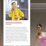 Francisca Valenzuela Instagram - muchas gracias FORBES @forbeschile x incluirme entre los 50 CREATIVOS DE CHILE ⚡️ 💌 vivir una vida creativa ha sido un sueño para mí toda la vida y ver que hoy lo puedo hacer a través de mis canciones, creaciones y visión artística es un tremendo logro. 💌 la creatividad es una fuerza vital en mi vida. cada vez profundizo y conecto más con esta manera de existir y la posibilidad de vivir creativamente. y explorar distintos formatos y formas 💌 componer, escribir, crear letras, melodía, música e historias dirigir videos, crear libros, crear y diseñar experiencias de mi música en vivo, crear el arte de los álbumes, colaborar con personas creativas de distintas áreas x todo el continente, crear @ruidosafest crear mi sello musical FRANTASTIC - una casa de ideas- a través del cual lanzamos TODAS mis creaciones, de Chile y Latinoamérica al mundo- 💌 es un desafío y ejercicio creativo constante, lleno de momentos luminosos y gratificantes y también lleno de dificultad y confusión. 💌 que la hebra de la inspiración les acompañe y la sigan y les llene el corazón creativo, queridxs ♥️💌