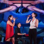 Francisca Valenzuela Instagram - Gracias @spotifymexico por convocar a creadoras y artistas en el maravilloso evento EQUAL! Mil gracias a mi comadre @elsayelmar por cantar ‘Ya No Se Trata de Ti’ conmigo en el show. Amo cantarla contigo, amiga 🩵 Agradezco enormemente la invitación y la oportunidad de compartir con mujeres inspiradoras de la industria musical que admiro tanto. Canté, pereé, me emocioné, aprendí del is compañeras. Lo dimos todo. Una jornada, cientos de historias. Y nuestras historias y voces importan. Por que no hay una manera de ser mujer ni de ser exitosas. A mis colegas y compañeras, las admiro y adoro. Nada más potente y transformador que conectar y aprender de otras creadoras! Gracias @monisaldana y al equipo de Spotify por la invitación e iniciativa. (Recuerdo cuando conocí a Mani cuando estuvo de panelista en nuestro festi Ruidosa Fest @ruidosafest en el 2016 en el Centro Cultural de CDMX! Qué genia!!) Qué mágico, además, cantar rodeada de murales del emblemático artista mexicano Siquieros en el Poliforum ✨🇲🇽 ¡Pongan play a sus artistas favoritas en Spotify! #Equal #EqualDay #MujeresquehacenRuido fotitos @mayraortizph