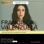 Francisca Valenzuela Instagram - muchas gracias por las 3 NOMINACIONES PREMIOS @pulsarchile 💕qué honor y felicidades a mis colegas nominadxs 🎀 grabación del año - ADENTRO 🎀 canción del año - DÓNDE SE LLORA CUANDO SE LLORA? 🎀 mejor artista pop viva la música independiente :) muchas gracias a todo el team musical, técnico, creativo, frantastic, (mi sello y productora), @rodrigdi todo el team visual, audiovisual y mgmt, banda y staff del tour de chile y latam ♥️ y felicitaciones a mi co productor @frvnciscovictoria x su nominación a productor del año 💕