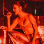 Francisca Valenzuela Instagram - nos la gozamos 🩵✨ muchas gracias mis queridas colegas @antonellasigala y @karlagrunewaldt por cantar conmigo y Vitacura por la invitación a cantar 🩵✨ fotos @javiajerap @frafractal