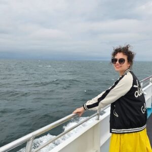 Frankie Ward Instagram - What happened when me and @lacetagram went whale watching with @dolphinfleetwhalewatch - could we rendezvous with the humpback whales?

#whalewatching #humpbackwhale #whale #provincetown #newengland #boston