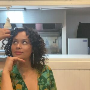 Frankie Adams Instagram - It’s @thepantherstv day and what a lucky lady I was to be able to pop in and work with all these incredible people. You have all outdone yourselves!!! Thank you to the Polynesian Panthers for all you did for our people back then. It has had a profound affect on our history and for that I am eternally grateful. Power to the people! @crystalpistolbangbang @tomhern @nuafinau 🖤🖤🖤