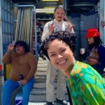 Frankie Adams Instagram - It’s @thepantherstv day and what a lucky lady I was to be able to pop in and work with all these incredible people. You have all outdone yourselves!!! Thank you to the Polynesian Panthers for all you did for our people back then. It has had a profound affect on our history and for that I am eternally grateful. Power to the people! @crystalpistolbangbang @tomhern @nuafinau 🖤🖤🖤