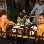 Frankie Adams Instagram - On a fried chicken date wif me mate 😇
