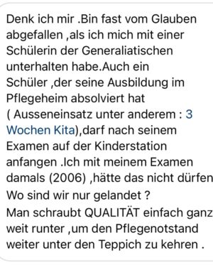 Franziska Böhler Instagram - Haben wir uns damit einen Gefallen getan?
Ich stelle das hier zur Diskussion frei….
#generalistik
✨

#gesundheit #intensiv #physicianassistant #symptome#mfa #facharzt #gesund #arzt#sport #motivation #health #krankenhaus #care #reha #klinik #training #pflege #Krankenpflege #nurse #anästhesie #medizin #gesundheitssystem #healthforfuture #erzieherin #physiotherapie #pflegenotstand #liebe #op #leben #generalistik
