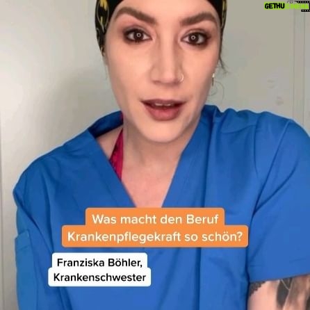 Franziska Böhler Instagram - Wenn unser Reporter Ralf Herrmann in die Fußstapfen von Krankenschwestern tritt, darf eine in der Sendung nicht fehlen: Franziska Böhler alias @thefabulousfranzi! Wir durften ihr auch ein paar Fragen stellen und wollten zunächst natürlich wissen, was den Beruf der Krankenpflegekraft für sie denn ausmacht. #RalfDieKrankenschwester #FabulousFranzi #FranziskaBöhler #Krankenschwester #Krankenpflege #RTL #Punkt12