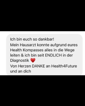 Franziska Böhler Instagram - Seit einigen Tagen werden die Diagnosen an euch versendet.
In eurem Health-Compass findet ihr das Ergebnis der Auswertung eures Symptomfragebogens durch unsere Ärzte und Wissenschaftler. Diesen könnt ihr eurem Hausarzt oder Facharzt vorlegen. Der Health-Compass schafft Klarheit für euch und eure behandelnden Ärzte und ist eine wichtige Basis für eine endgültige Diagnose, aber vor allem die weiteren Schritte und Therapien. So könnt ihr auch auf die ersten von unserem Ärzteteam entwickelten und getesteten Symptomlinderungsmaßnahmen *Helping Heroes* zurückgreifen. 

Um das erste Feedback unserer Heroes zu sehen:
Einmal nach links wischen.
Hier stehen wir also.
Nach eineinhalb Jahren @health4future_de , 8 Absagen aus dem BMG, ohne Finanzierung durch den Bund und ausgeschlossen vom „Runden Tisch Long Covid“
In Berlin wird geredet, in Pullach gehandelt.
Danke für euer Vertrauen 🫶
Den Fragebogen findet ihr in der Story und unter 

https://health4future.com/home/register/1

♥️💪🏻
Foto: @michael_eichi 
#gesundheit #intensiv #physicianassistant #symptome#mfa #facharzt #gesund #arzt#sport #motivation #health #krankenhaus #care #reha #klinik #training #pflege #Krankenpflege #nurse #anästhesie #medizin #gesundheitssystem #healthforfuture #erzieherin #physiotherapie #pflegenotstand #liebe #op #mfa #longcovid