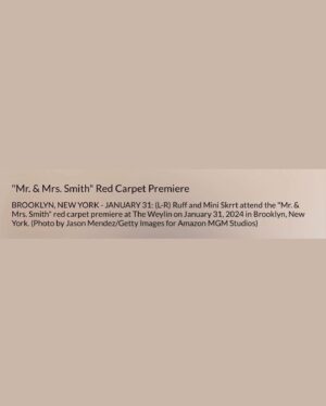Freddie Ransome Instagram - thank you @primevideo for having us DJ the Mr. & Mrs. Smith Premiere after party in NYC! Our goal this year is to travel more and create vibes in different cities and in front of new audiences. 

Starting the year off with a bang! ✨

Special shoutout to our friends who traveled from near and far to cheer us on🤍