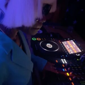 Freddie Ransome Instagram - cheers to me finding myself through music.  DJing is the scariest, most rewarding craft i’ve embarked on. 🥹

happy National DJ Day!