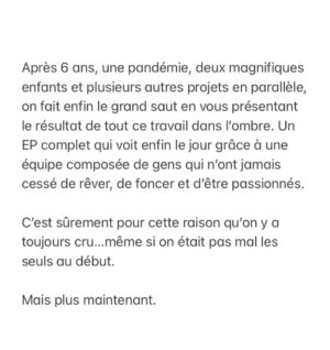 Frédérique Dufort Instagram - Petit mot plein d’amour pour vous, pour nous, pour tout ! 🩵 

Merci !
