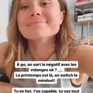Frédérique Dufort Instagram - J’ai des p’tites nouvelles pour vous 

1️⃣   C’est ENFIN le printemps ! 

2️⃣ Trois-Rivières, je débarque chez toi de vendredi à dimanche pour le @salondulivretr et j’ai vraiment hâte ! 

3️⃣ 🎬🎉 She’s back… oh she’s sooooo back. Watch out ! 

4️⃣ Si ça te tente d’embarquer sur le «  Happy train » comme je l’ai dit en story il y a deux jours ; on laisse le négatif en arrière avec l’hiver, puis on switch le mindset à go ! Deal? LET’S GOOO !! 🤝