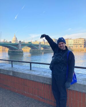Freya Mavor Instagram - Nico does London (all wrong) - a study in confused tourism with @n.chabrol