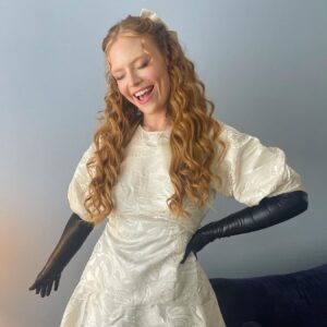 Freya Ridings Instagram - What’s your favourite fun outfit of mine? ✨ 1-10 take your pick 🥰