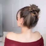 Funda Güray Instagram - Bugün saçlarım toplanmak istedi ve tam yazlık bir fikirle geldimmm 🌚 nasıl oldu ?? Zor mu? Kolay mı? On üzerinden kaç verirsiniz 💕 #hairtutorial #hairstyles #oodt