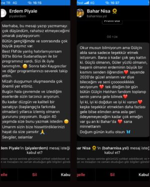 Gülçin Hatıhan Instagram - Bir yeni yaş daha.. Ahir ömrümün yeni sayfası. Böyle böyle olacak deseler asla inanmayacağım bir dünyada hem de. Kimseye sarılamadan, maskesiz sokağa bile çıkamadan. Her daim çok şükretsem de, mesleğimin bir cilvesi olarak ailemden uzakta. Hiç kutlamak falan niyetinde değildim. Ama bir örneğini görünce, dedim hepimizin bir faydası olsun olanca gücüyle masumlara yardım eli uzatanlara. Galiba birazcık da oldu. Ne mutlu hepimize. @angelsfarmsanctuary 
Ama herşeyden öte; bugün bana kendimi nasıl hissettirdiğinizi yazmak istiyorum. Yüzlerce yüzlerce mesaj geldi. Hepsini okudum. Kocaman gülücükler saçtım ortalara, gözlerim doldu. Öyle güzel enerjiler geldi ki sizlerden akın akın, bir kez daha, bir milyon kez daha şükrettim. Aslında bu kutlamalar bahane, birbirimize sevgimizi gösteriyoruz ya, heh işte o değerli. Burda beni öksüz bırakmayan tüm dostlarıma, yüzünü gördüğüm görmediğim bana yazan herkese tüm kalbimle teşekkür ederim. Şunun şurasında yeni yıla ne kaldı? Hepimiz adına şahane bir sene diliyorum. Tekrar ve sonsuza kadar, esas siz iyi ki varsınız. Çok teşekkür ederim... 💞💞💞💞💞