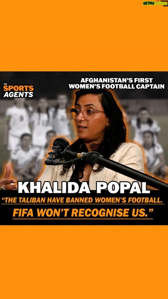 Gabby Logan Instagram - They say it is ‘not their responsibility’ and for a body under the control of the Taliban to decide. Captain of the team Khalida Popal talks to @gabbylogan and Mark Chapman. #football #footy #fifa #women #sport #news
