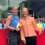 Gabby Logan Instagram - Sporty week. 💪🏼🧡